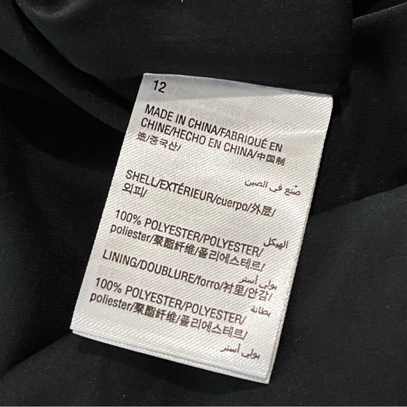 NWT INC Floral Print High-Low Maxi Dress Asymmetrical Ruffles Sundress Size 12 - Picture 9 of 11